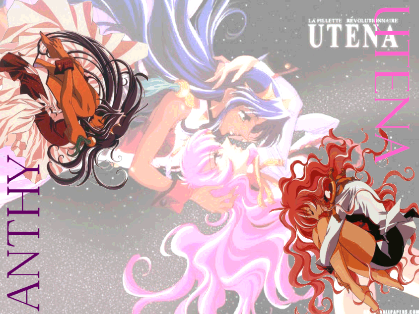 I understand that a few people will not like this sort of thing, but face it:  Anthy & Utena would make a cute couple!!!