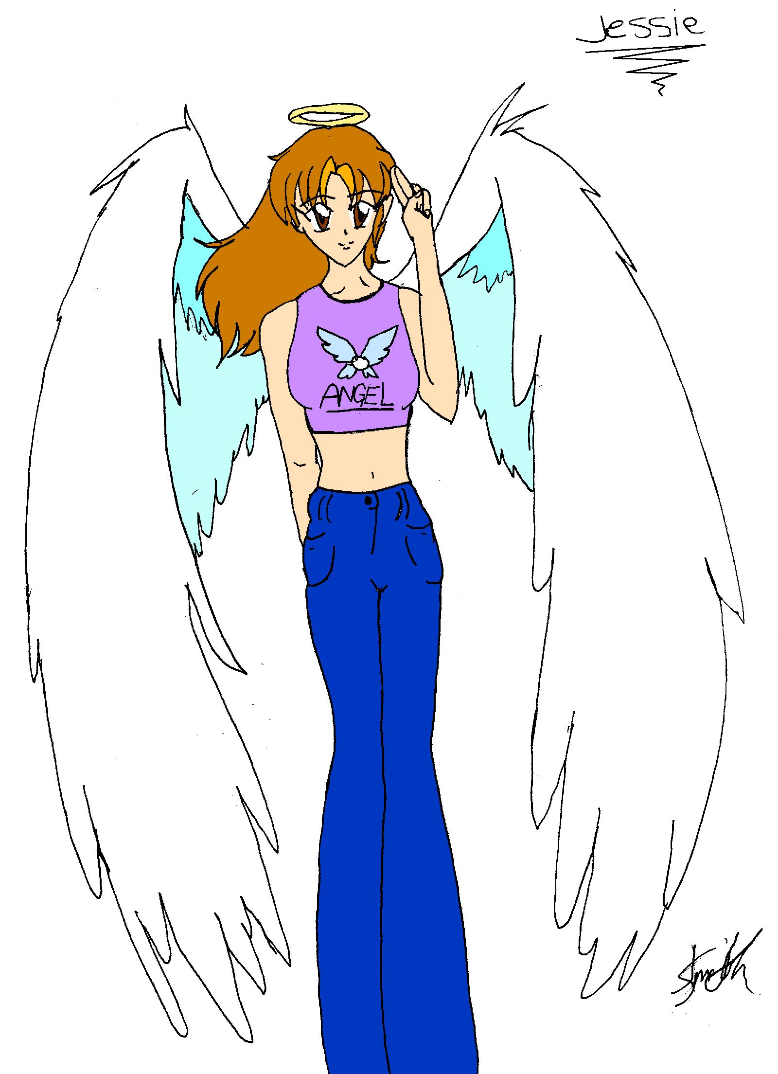 Me as An Angel (As Seen on First Page)